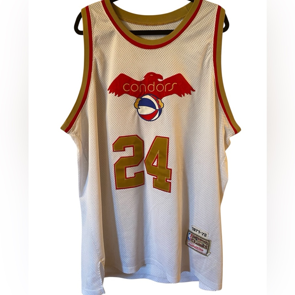 Vintage Hardwood Classic Condors basketball jersey size 60
